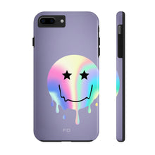 Load image into Gallery viewer, Happy Face with Stars Tough Case for iPhone with Wireless Charging
