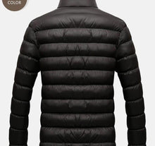 Load image into Gallery viewer, Mens Classic Bomber Puffer Jacket
