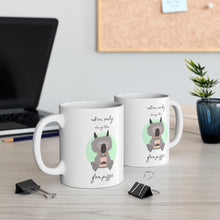 Load image into Gallery viewer, Llama Yoga, I&#39;m Only Doing This for Pizza Mug

