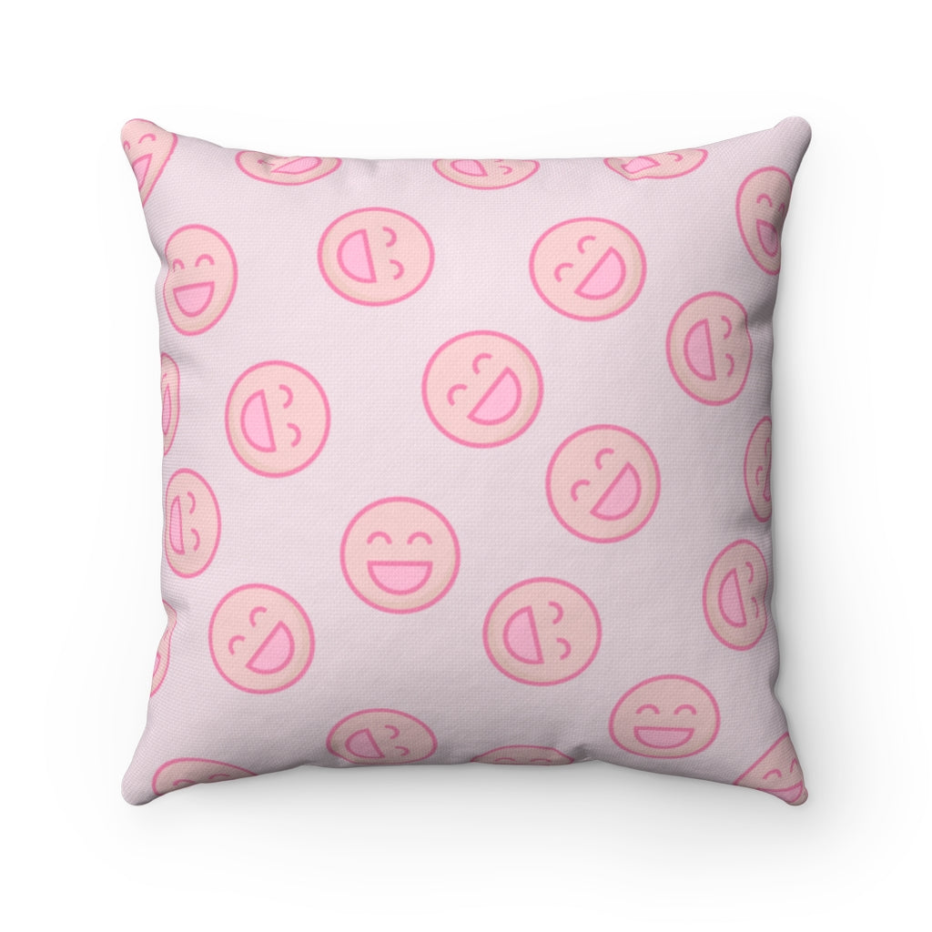 Smiley Face Logo Cushion Home Decoration Accents - 4 Sizes
