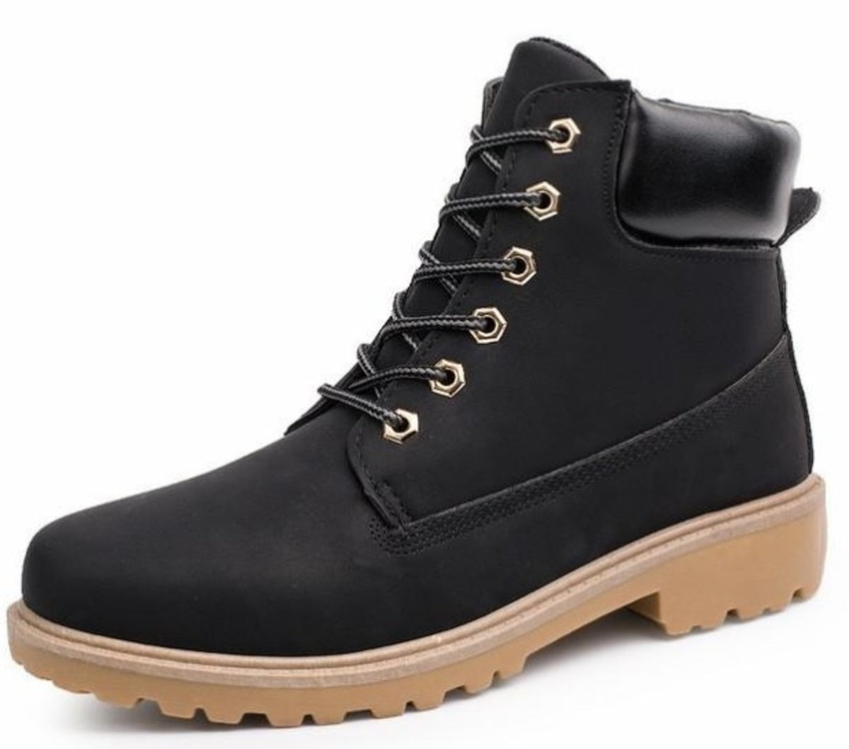 Mens Army Style Waterproof Boots