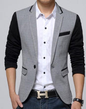 Load image into Gallery viewer, Mens Casual One Button Short Blazer Jacket
