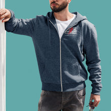 Load image into Gallery viewer, Mens Basketball Full Zip Hooded Sweatshirt
