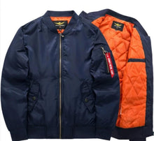 Load image into Gallery viewer, Mens Windproof Bomber Jacket
