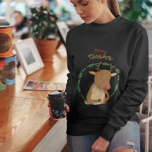 Load image into Gallery viewer, Womens Reindeer Crewneck Sweatshirt
