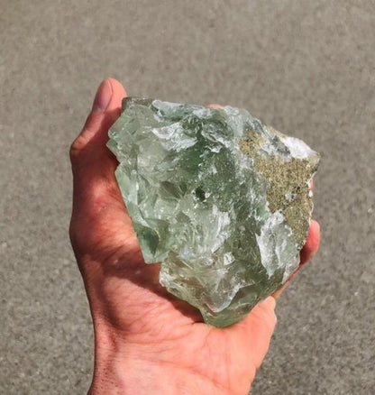 The Gentle Healer Green Fluorite Meditation Natural Crystal