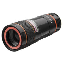 Load image into Gallery viewer, Ultra HD Camera Telescope Lens with 12x Optical Zoom for Mobile Phones
