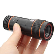 Load image into Gallery viewer, Ultra HD Camera Telescope Lens with 12x Optical Zoom for Mobile Phones
