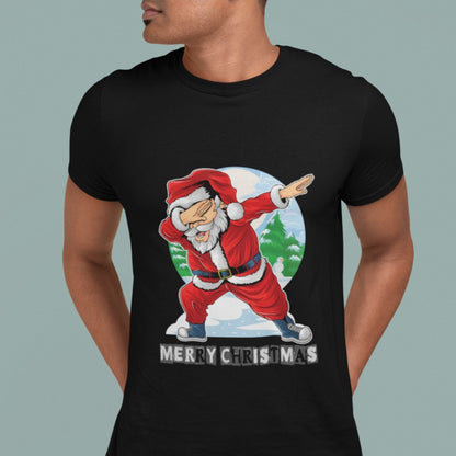 Men's Dabbing Santa Short Sleeve Tee