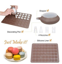 Load image into Gallery viewer, Silicone Macaroon Pastry Oven Baking Mold Set 48 slots
