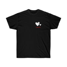 Load image into Gallery viewer, Womens Double Hearts L&#39;amour Ultra Cotton T-Shirt
