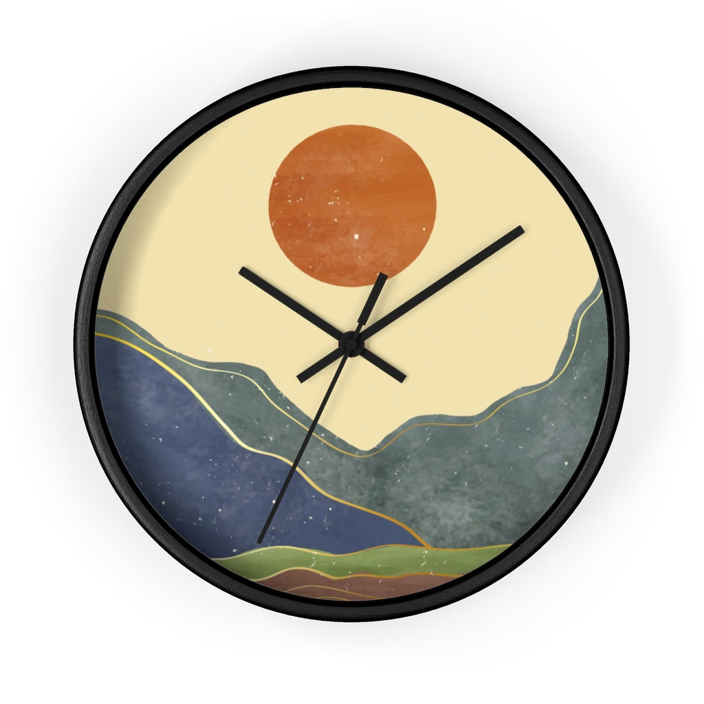 California Sun Wall clock