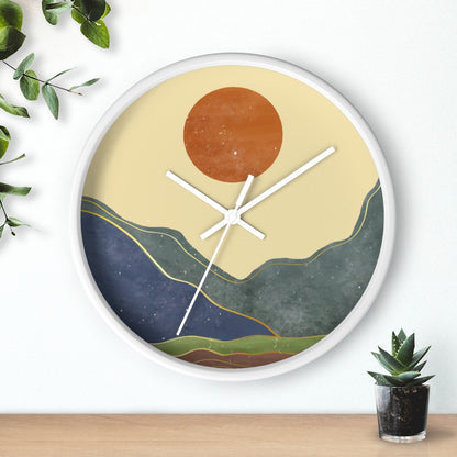 California Sun Wall clock