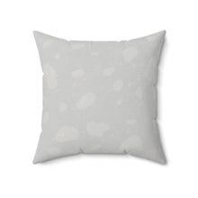 Load image into Gallery viewer, Gray Spotted Throw Cushion - 20&quot; x 20&quot;
