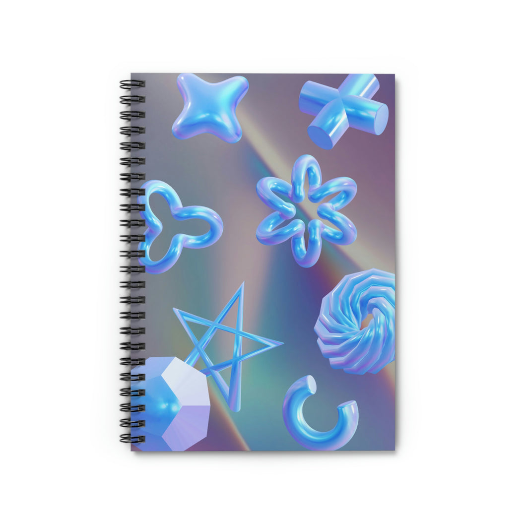 Virtual Space Spiral Notebook