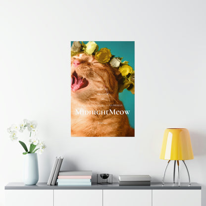 Midnight Meow Cat Movie Poster