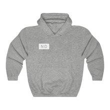 Load image into Gallery viewer, ND Hooded Sweatshirt with Front and Back Logo

