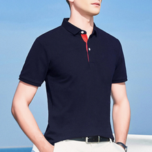 Load image into Gallery viewer, Mens Causal Short Sleeve Polo Shirt
