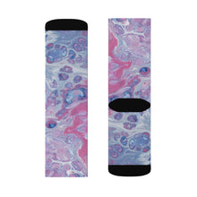 Load image into Gallery viewer, Tie Dye Fun Novelty Socks Pink
