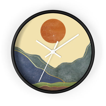 California Sun Wall clock