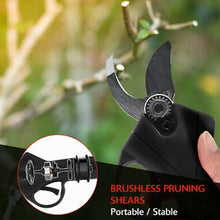 Load image into Gallery viewer, Portable Cordless Rechargeable Electric Pruning Shears
