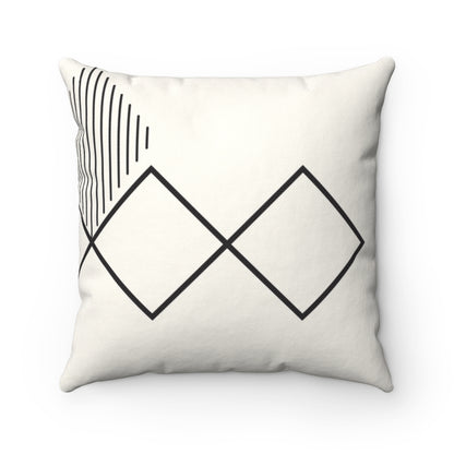 Diamond Abstract Lines Cushion Home Decoration Accents - 4 Sizes