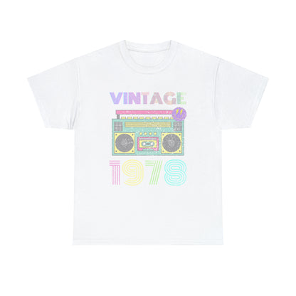Mens Vintage 1978 Theme T-Shirt