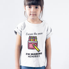 Load image into Gallery viewer, Kids Girls Excuse the Mess T-Shirt
