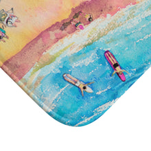 Load image into Gallery viewer, Colorful Day at the Beach Bath Mat Home Accents
