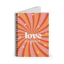 Load image into Gallery viewer, Love Yourself Spiral Notebook

