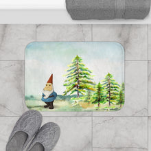 Load image into Gallery viewer, Magical Gnome in Forest Bath Mat Home Accents
