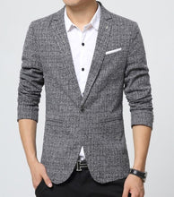 Load image into Gallery viewer, Mens Classic Houndstooth Blazer
