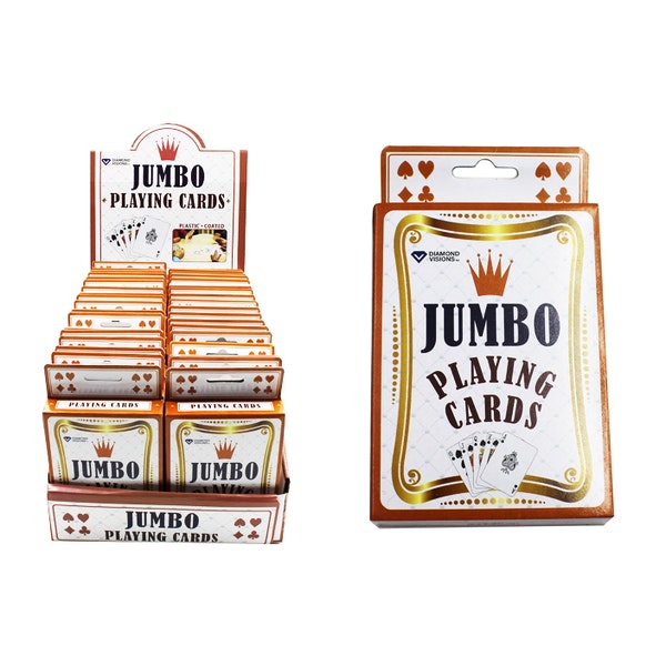 Jumbo Playing Cards Case Pack 36