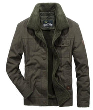 Load image into Gallery viewer, Mens Short Inner Fleece Lining Jacket
