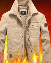 Load image into Gallery viewer, Mens Winter Army Short Jacket
