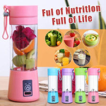 Load image into Gallery viewer, Portable USB Electric Fruit Juice Blender Deluxe Version
