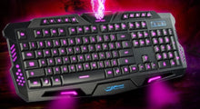 Load image into Gallery viewer, Ninja Dragons Z2X 3 Colors LED Backlight Gaming Keyboard

