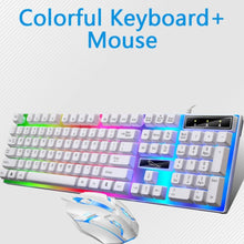 Load image into Gallery viewer, Ninja Dragons White Knight Gaming Keyboard and Mouse Set
