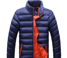 Load image into Gallery viewer, Mens Classic Bomber Puffer Jacket
