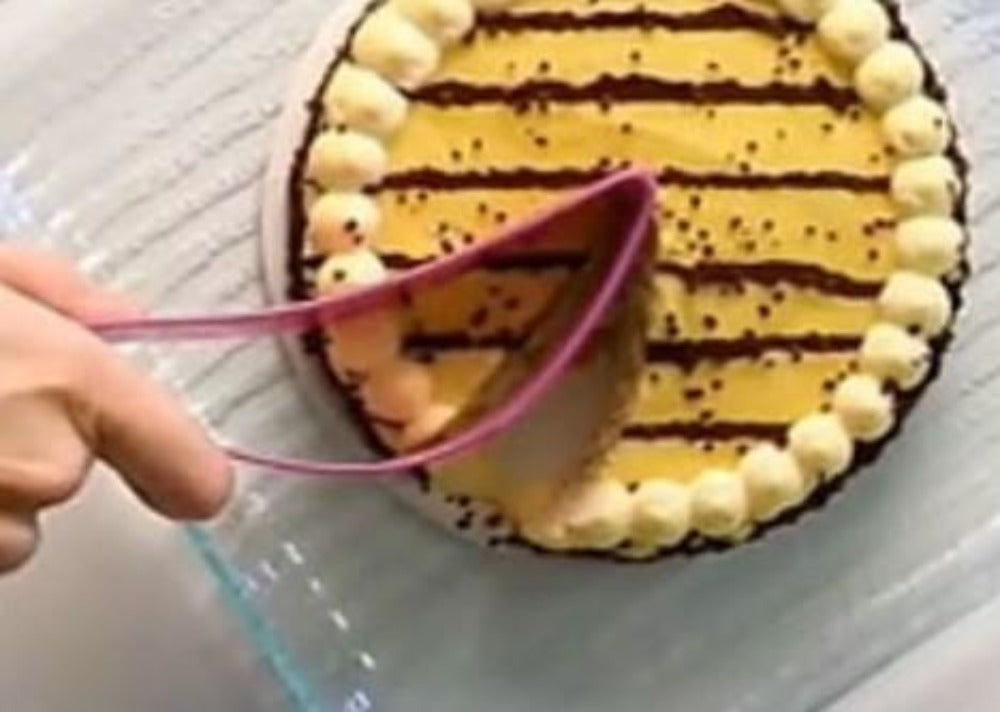 Silicone Cake and  Pie Slicer 2 pcs Set