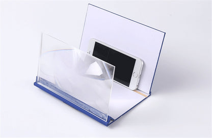 8" Portable Folding Mobile Phone Screen Magnifier with Protective Case