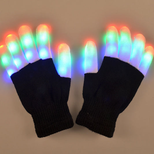 Amazing Winter Flashing LED Gloves