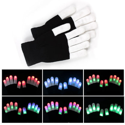 Amazing Winter Flashing LED Gloves