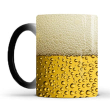 Load image into Gallery viewer, Magical Color Changing Heat Sensitive Beer Theme Ceramic Mug

