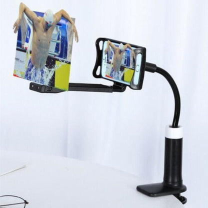 3D Mobile Phone Projectio Magnifier 12" Screen with Stand Holder