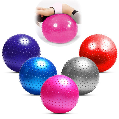 Anti Bust Fitness Massage Large Size Yoga Ball with Air Pump