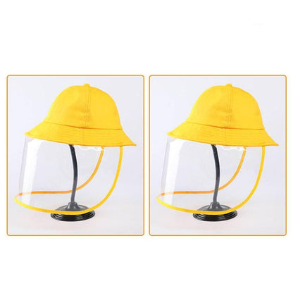 Children's Bucket Hat with Detachable Front Panel