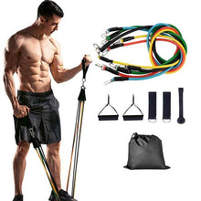 Load image into Gallery viewer, Home Gym 11 PCS Fitness Resistance Band
