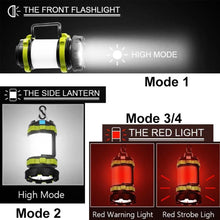 Load image into Gallery viewer, Handheld Multifunction LED Camping Waterproof Lantern
