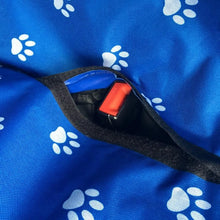 Load image into Gallery viewer, Dog Waterproof Car Seat Cover With Paw Prints
